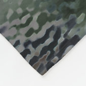 Showy Scaly Plaques, die über dunklen Fonds schwim Fleecedecke (Ecke)