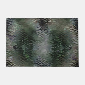 Showy Scaly Plaques, die über dunklen Fonds schwim Fußmatte (Vorderseite)