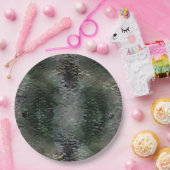 Showy Scaly Plaques, die über dunklen Fonds schwim Pappteller (Party)