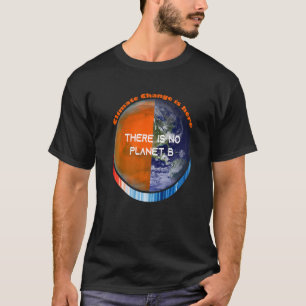ShowYourStripes u2013 ES GIBT KEIN PLANET B Klima T-Shirt