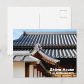 Shōya House Roof Tiles Postkarte (Vorne/Hinten)