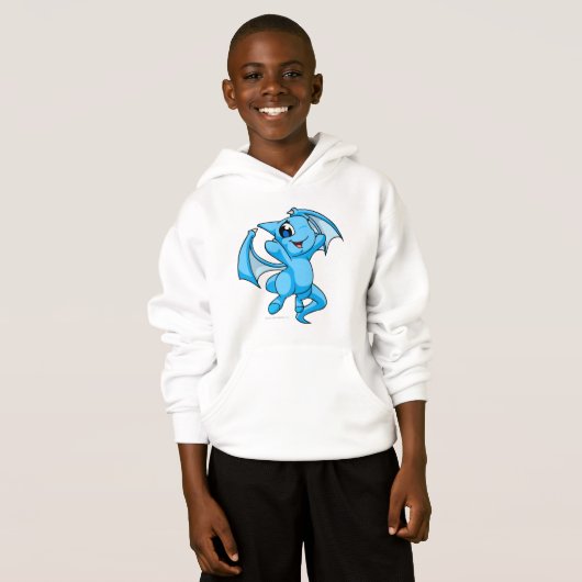 Shoyru Blau Hoodie (Vorne ganz)