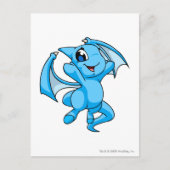 Shoyru Blue Postkarte (Vorderseite)