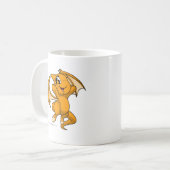 Shoyru Orange Kaffeetasse (Vorderseite Links)