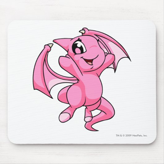 Shoyru Rosa Mousepad (Vorne)