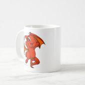 Shoyru Rot Kaffeetasse (Vorderseite Links)