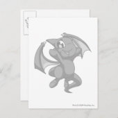 Shoyru Silver Postkarte (Vorne/Hinten)