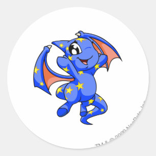 Shoyru Starry Runder Aufkleber