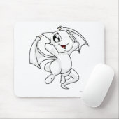 Shoyru Weiß Mousepad (Mit Mouse)