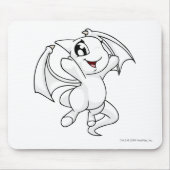 Shoyru Weiß Mousepad (Vorne)