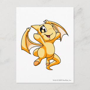 Shoyru Yellow Postkarte