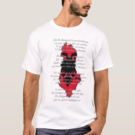 Shqiperia O sa mirë ich qenë shqiptar T-Shirt (Vorderseite)
