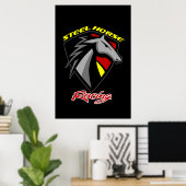 SHR 24" x 36" Matte Poster (Heimbüro)