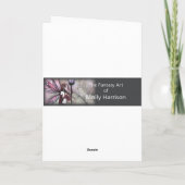 Shramrock Fairy Greeting Card Karte (Rückseite)