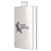 Shred Bend Oregon Mountain Biking Flachmann (Links)