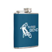 Shred Bend Oregon Mountain Biking Flachmann (Rechts)