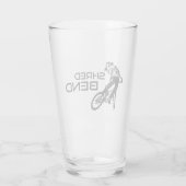 Shred Bend Oregon Mountain Biking Glas (Rückseite)