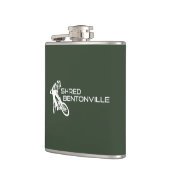 Shred Bentonville Arkansas Mountain Biking Flachmann (Links)