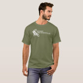 Shred Bentonville Arkansas Mountain Biking T-Shirt (Vorne ganz)