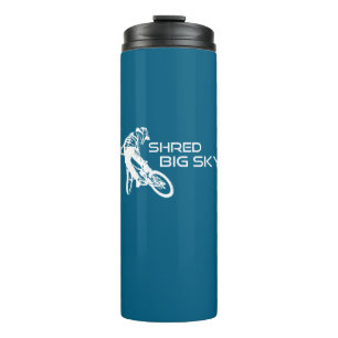 Shred Big Sky Montana Thermosbecher