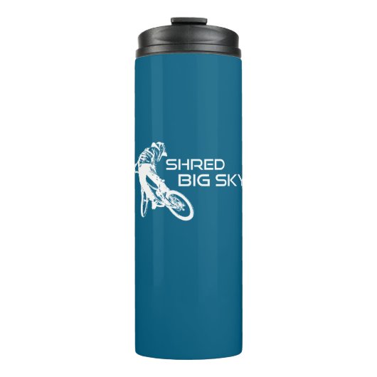 Shred Big Sky Montana Thermosbecher (Vorderseite)
