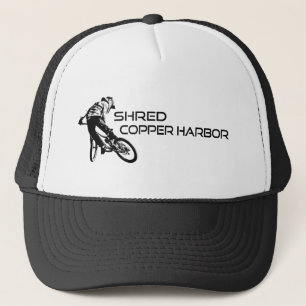 Shred Copper Hafen Michigan Mountain Biking Truckerkappe