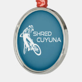 Shred Cuyuna Minnesota Ornament Aus Metall (Links)