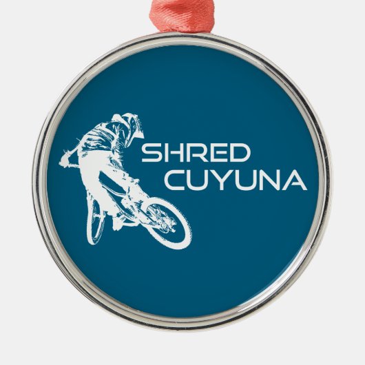 Shred Cuyuna Minnesota Ornament Aus Metall (Vorne)