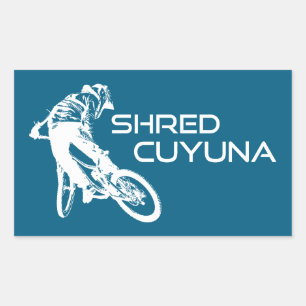 Shred Cuyuna Minnesota Rechteckiger Aufkleber