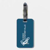 Shred Downieville California Mountain Biking Gepäckanhänger (Rückseite vertikal)