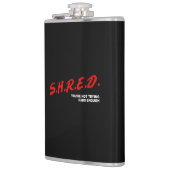 Shred, du versuchst nicht schwer genug flachmann (Links)