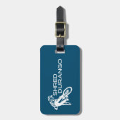 Shred Durango Colorado Mountain Biking Gepäckanhänger (Vorderseite vertikal)