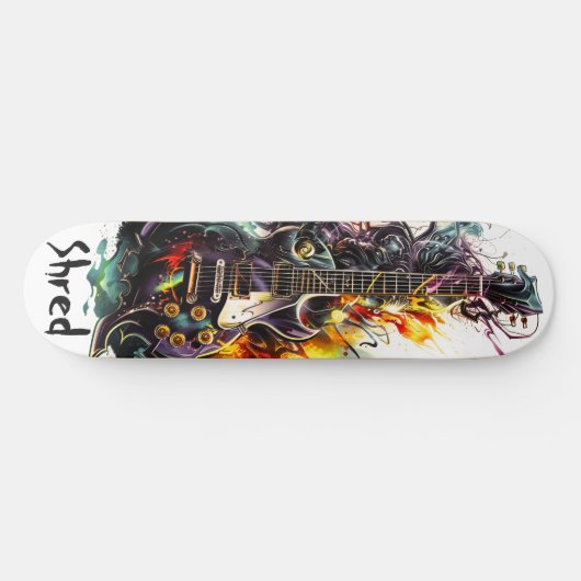 Shred Electrical Gitarre Skateboard (Horizontal)