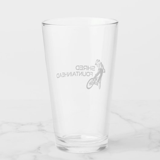 Shred Fountainhead Virginia Mountain Biking Glas (Rückseite)