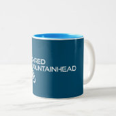 Shred Fountainhead Virginia Mountain Biking Zweifarbige Tasse (VorderseiteRechts)