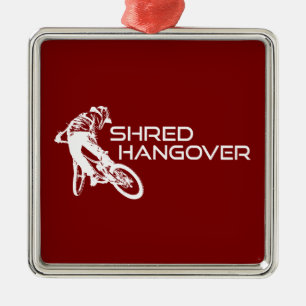 Shred Hangover Arizona Mountainbiken Ornament Aus Metall