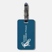 Shred Kingdom Trails Vermont Gepäckanhänger (Rückseite vertikal)