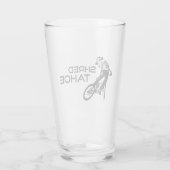 Shred Lake Tahoe Mountain Biking Glas (Rückseite)