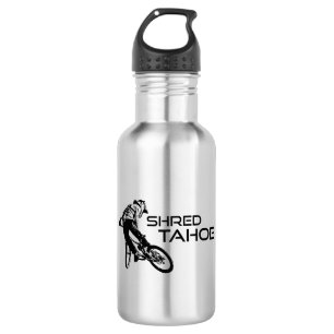 Shred Lake Tahoe Mountainbiken Edelstahlflasche