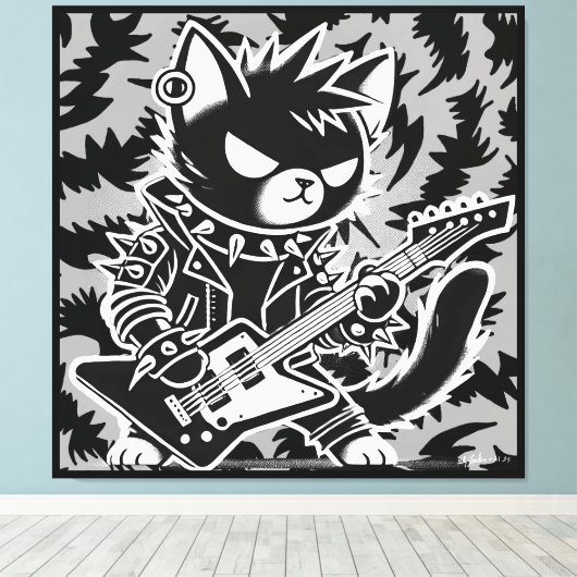 Shred Leinwanddruck (Insitu (Holzboden))