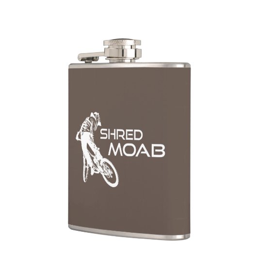 Shred Moab Mountain Biking Flachmann (Links)