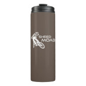 Shred Moab Mountain Biking Thermosbecher (Vorderseite)