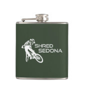 Shred Sedona Arizona Flachmann (Vorderseite)