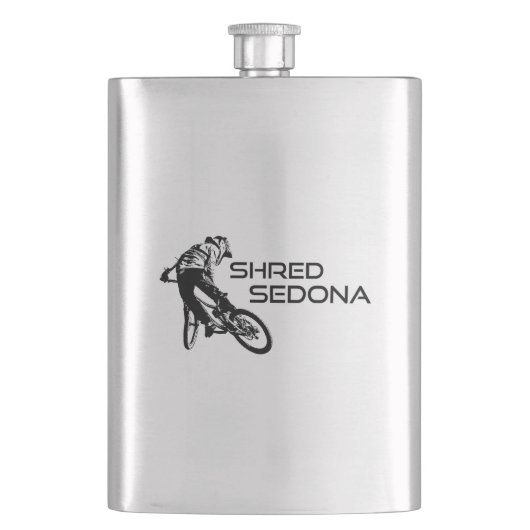 Shred Sedona Arizona Flachmann (Vorderseite)