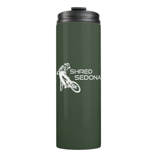 Shred Sedona Arizona Thermosbecher (Vorderseite)