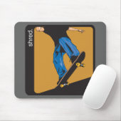 Shred Skateboarding Mousepad (Mit Mouse)