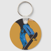 Shred Skateboarding Schlüsselanhänger (Vorderseite)