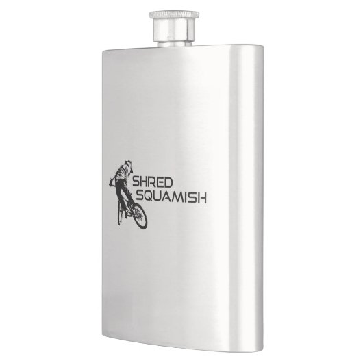 Shred Squamish Mountainbiking Flachmann (Links)