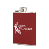 Shred Squamish Mountainbiking Flachmann (Links)