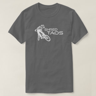 Shred Taos New Mexico Mountainbiken T-Shirt